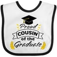 thumbnail image 3 of Inktastic Proud Cousin of the Graduate-family Graduation Boys or Girls Baby Bib, 3 of 4