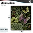 thumbnail image 4 of Stupell Industries Eclectic Dark Succulents Midnight Garden Canvas Art, 16 x 20, by Nicole Tamarin, 4 of 8