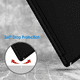 thumbnail image 5 of Funda para iPad 9.7 2018 Funda para iPad de 6.ª generación/2017 Funda para iPad de 5.ª generación, funda inteligente ligera con funda trasera de TPU suave para iPad 9.7 2018/2017 Auto Sleep/Wake Ormromra 2033202-1, 5 of 9