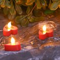 thumbnail image 4 of Lámpara De Piso Lámpara de té de vela solar IP65 Luz de vela LED solar impermeable Iluminación parpadeante Likrtyny Para estrenar, 4 of 5