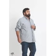 thumbnail image 4 of Camisa Caballero Ele Lisa Gris Tallas Extras Xl A 6xl E.281, 4 of 8