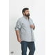 thumbnail image 4 of Camisa Caballero Ele Lisa Gris Tallas Extras Xl A 6xl E.281, 4 of 8