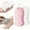 Pink & White, variant on Magic Exfoliating Bath Sponge, New Magic Exfoliating Body Scrubber for All Skin Types, 3D Super Soft Exfoliating Bath Sponge for Friendly Reusable, Adults Women and Men (Pink & White)