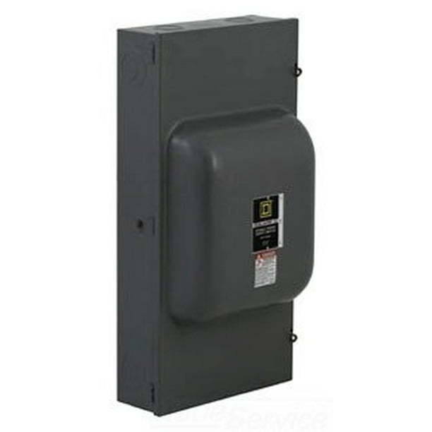 Square D 82254 200 Amp 240v NonFusible Double Throw Safety Switch