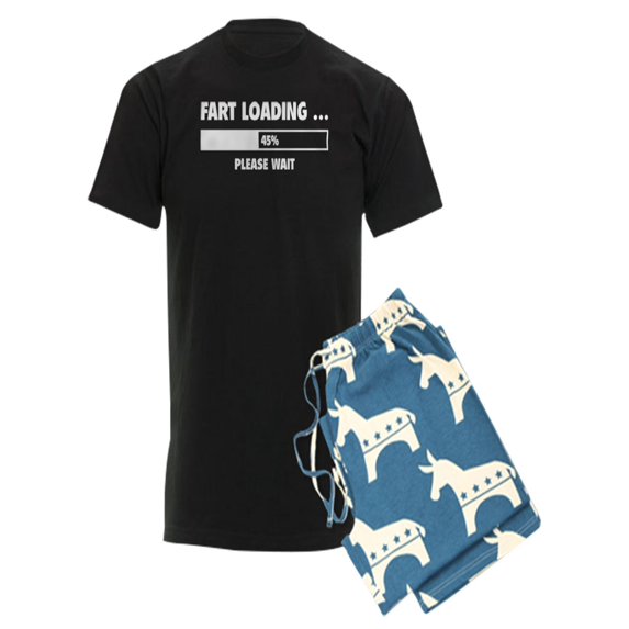 CafePress - Fart Loading - Men's Dark Pajamas