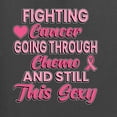 thumbnail image 5 of Wild Bobby, Fighting Cancer And Still Sexy, Breast Cancer Awareness, Unisex Graphic Hoodie Sweatshirt, Charcoal, XX-Large, 5 of 5