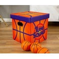 thumbnail image 3 of Space Jam: A New Legacy Orange Storage Bin Cube Organizer with Lid | 15 Inches, 3 of 7