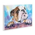 thumbnail image 3 of Stupell Industries English Bulldog Dog Pet Watercolor Animals & Insects Painting Unframed Art Print Wall Art, 19 x 13, 3 of 3