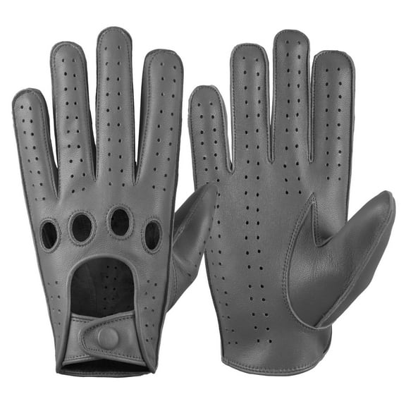 Genuine Leather Driving Gloves for Men