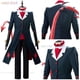thumbnail image 4 of Disfraz de Anime Hazbin Cos para Hotel, ALASTOR Hazbin, Angel Dust, CHARLIE Vox, Lucifer, uniforme de Halloween, traje Hazbin para Hotel, 4 of 5
