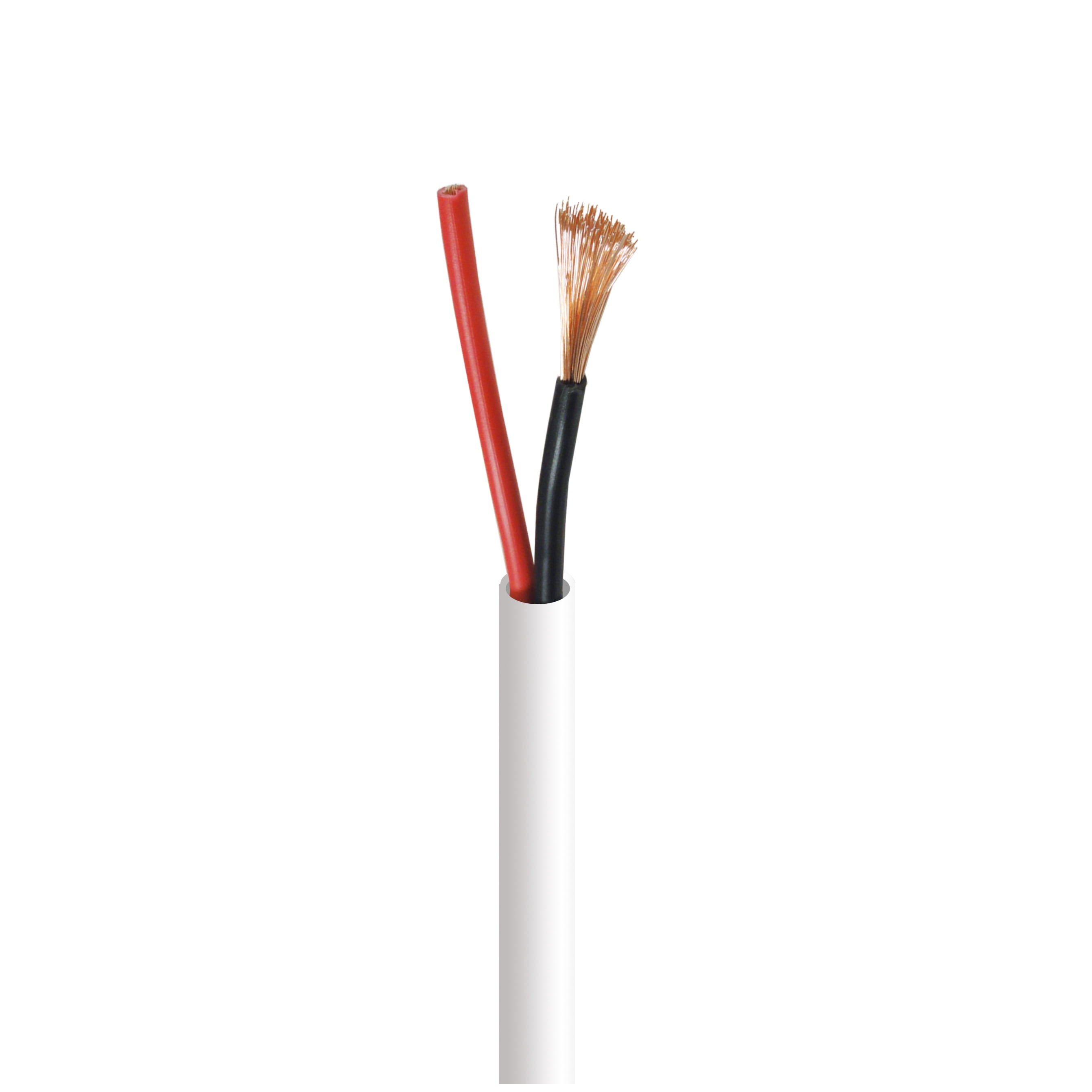 In Wall Audio Speaker Cable Wire 16/2 Gauge/AWG OFC Pure Copper 500ft White