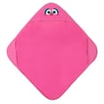 thumbnail image 3 of Sesame Street Baby Boys' Cotton Character Hooded Towel with Corner Pockets Pink Abby Cadabby, 3 of 5