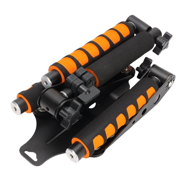 Kit de Plataforma de Soporte para el Hombro de la Cámara, DSLRS Soporte de Hombro Rig Anti Batido Almohadilla Colgante de Altura Ajustable para almohadilla de video para