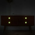 thumbnail image 6 of Seagull Glow-in-the-Dark Fluorescent Drawer Pulls with Screws - Round 4-Pack, Suitable for Cabinets, Wardrobes, Dressers - Furniture Decor with Door Handles, 6 of 6