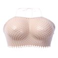 thumbnail image 2 of Women ‘s See Through Mesh Beach Bikini Swimsuits Beach Wrap Bikini Cover Up, 2 of 10