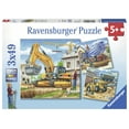 thumbnail image 1 of Ravensburger Large Construction Vehicles - 3 x 49 pc Puzzles, 1 of 2