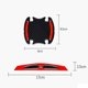 thumbnail image 2 of SZTXJ 8Pcs Universal 3D (Red) Carbon Fiber Car Door Handle Paint Anti-Scratch Sticker Auto Door Handle Anti-Scratch Cover Guard Protective Film Car Ex, 2 of 5