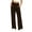 #0139-Coffee, variant on TaTaai Womens High Waist Wide Leg Yoga Pants with Pockets Loose Casual Trousers Bottoms for Daily Gym Summer