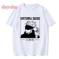 thumbnail image 3 of Camiseta de Manga de Anime japonés, camiseta de Jujutsu Kaisen, Tops de gojo satoru, camisetas gráficas de Yuji Itadori, camiseta Unisex genial de los años 90, 3 of 5