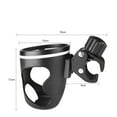 thumbnail image 2 of KONTONTY 1Pcs Black ABS Plastic Cup Holder for Lawnmowers 16x4.7x3.9Inch Adjustable and Rotatable, 2 of 8