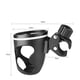 thumbnail image 2 of KALLORY Organizador De Vasos Ajustable Negro Para Cochecitos Con Antideslizante De Plástico, 2 of 8