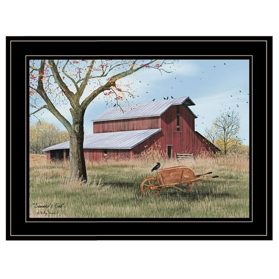 TrendyDecor4U Summer'S End By Billy Jacobs Framed Print BJ1056A-704G