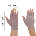 thumbnail image 4 of Unique Bargains 1 Pair Anti-slip Polka Dot Manicure Gloves Cameo Purple, 4 of 6