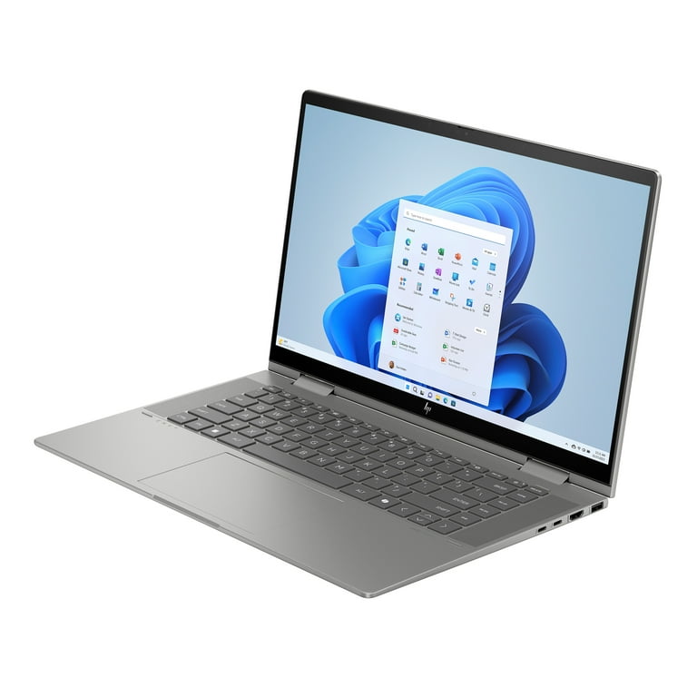 HP Envy x360 15.6 inch FHD Touch 2-in-1 Windows Laptop Intel Core Ultra 7-155U AI PC 16GB RAM 512GB SSD Mineral Silver HP Envy x360 15.6 inch FHD Touch 2-in-1 Windows Laptop Intel Core Ultra 7-155U AI PC 16GB RAM 512GB SSD Mineral Silver