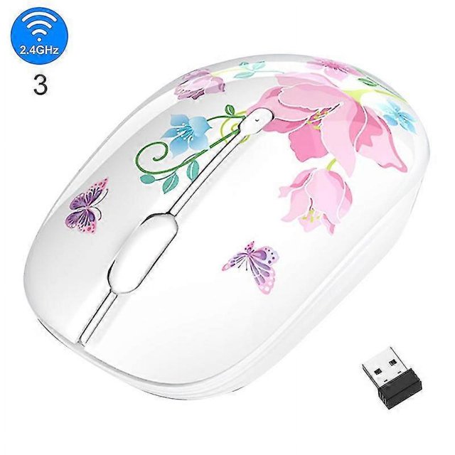 M101 Wireless Mouse Dual Modes Mute 2.4g 1200dpi Usb Optical Computer Mice For Pc Jikaix3 2.4G