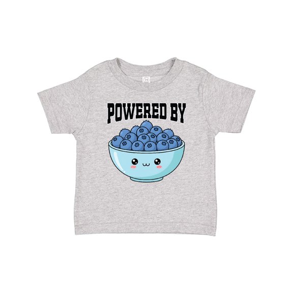 Inktastic Blueberries Cute Powered by Boys or Girls Baby T-Shirt