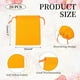 thumbnail image 2 of Uxcell 20 Pcs Bolsa de Terciopelo con Cierre de Cordón, 4 x 4.7 Pulgadas Bolsas de Regalo de Terciopelo para Favor de Boda, Empaque de Joyas, Organización y Almacenamiento, Naranja, 2 of 7