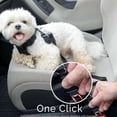 thumbnail image 4 of Rojo (B)$Suministros para mascotas Cinturón de seguridad para automóvil Correa para perros y gatos Correa retráctil con amortiguación elástica y reflectante Cuerda de seguridad Correa, 4 of 8