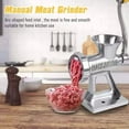 thumbnail image 5 of Heavy Duty Meat Grinder Mincer Stuffer Manual Sausage Filler Sauce Maker Machine, 5 of 11