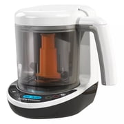 Baby Brezza One Step Food Maker, with 1 Baby Food Maker, 3 Reusable Food Pouches, 3 Easy-Fill Funnels, White