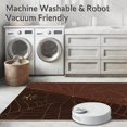 thumbnail image 5 of ODIKA 4'x6' Machine Washable Non-Slip Area Rug, Eerie Gossamer Thread Seasonal Display High Traffic Rug, Brown, 515124, 5 of 7