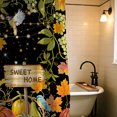 thumbnail image 6 of Thanksgiving Fall Harvest Shower Curtain Set, 72" x 72" Waterproof Polyester Bathroom Curtain with 12 Hooks, Rustic Farmhouse Sweet Home Vintage Home Decor for Restroom, 6 of 7