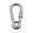 Black, variant on 2 Pcs Heavy Duty Carabiner Clips Fastener Hook Screw Gate Buckle Quick Links Lock Rings Hook for Outdoor Camping, Hiking