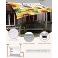 thumbnail image 4 of Sun Shade Sail 8'x10' Bee Sunflower Rectangle Sun Shade Sails Canopy Waterproof Rustic Grey Buffalo Plaid Outdoor Sunshades Sand UV Block Cover Shades Cloth for Patio Backyard Garden Deck Porch Lawn, 4 of 9