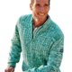 thumbnail image 2 of Atlas For Men - Chaqueta de Punto para Hombre (Verde), 2 of 3