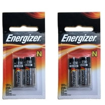 2x 2pk Energizer E90 N 1.5V Alkaline Batteries Compatible with MN9100, 23023A