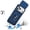 Blue, variant on XPM for Apple iPhone 17 Pro Max (6.9") Phone Case, Hybrid Ring Shockproof with 360° Rotate Ring Kickstand, Camera Lens Protection, Soft Edge Bumper Cover for iPhone 17 Pro Max (Silver)