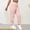 🔥 Pink, variant on Sentmoon Women Cargo Pants Women Pants Women Solid Color with Elastic Waist Casual Clothes Pockets Full Length Pants for Work, Office, and Business Casual Green M