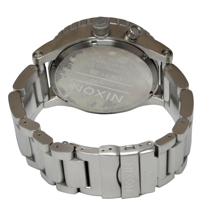 ニクソン 腕時計 A057000 Nixon Men's The Tide Black Dial Watch A057000 - Walmart.com