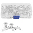 thumbnail image 4 of 100pcs / box Aluminum Rivet Nut Threaded Rivet Insert Nut 6?32/8?32/10?24/10?32 1/4?20, 4 of 5