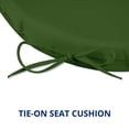 thumbnail image 6 of Peace Nest U Shaped 17" x 16" Green Solid Print Round Chair Outdoor Seating Cushion, Waterproof Patio Furniture Cushions, Set of 4, 6 of 6