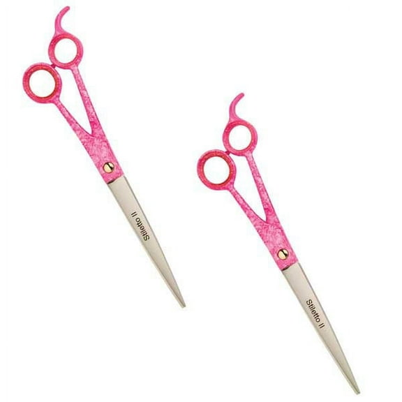 Heritage Stiletto Ii Curved Grooming 8.5in Pink