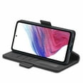 thumbnail image 2 of Dteck Wallet Case for Samsung Galaxy A53 5G,Magnetic Protect PU Leather Flip Folio Case with Card Holder [Durable TPU Shockproof Interior Case] Kickstand Cover for Samsung Galaxy A53 5G, Black, 2 of 7