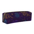 thumbnail image 1 of Easygdp Colorful Snake para Estuche de Lápices de Cuero, Estuche de Papelería de Cuero, Estuche de Gran Capacidad con Cremallera, 1 of 7