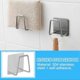 thumbnail image 4 of 26-27 2 pcs Kitchen Stainless Steel Sink Sponges Holder Self Adhesive Drain Drying Rack Kitchen Wall Hooks Accessories Storage Organizer, 4 of 5
