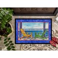thumbnail image 3 of Carolines Treasures 8767MAT Chaises d'Intérieur Ou d'Extérieur de 18 x 27 Po Tapis Bleu, 3 of 4